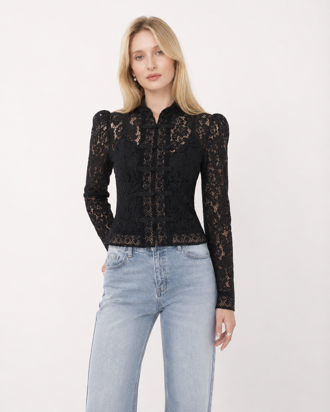 The Celeste Lace Blouse